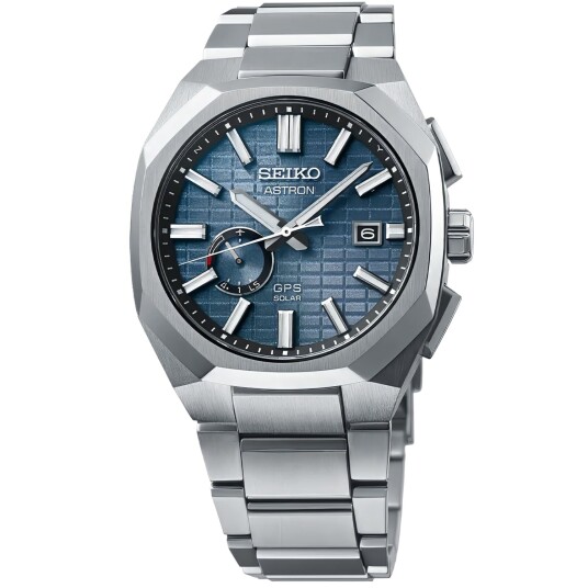 Seiko Herreklokke SSJ013J1 Astron Blå/Titan Ø41.2 mm Seiko Herreklokke SSJ013J1 Astron Blå/Titan Ø41.2 mm