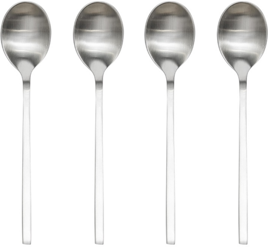 Oyoy Yuka skje 4-pk Brushed Steel