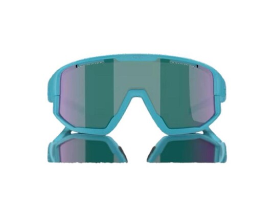 Bliz Fusion Small 33 sykkelbriller blue green lens matt turquoise