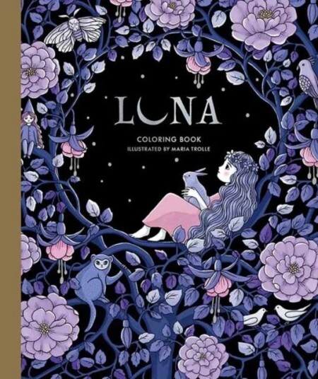 Luna Coloring Book Av Maria Trolle