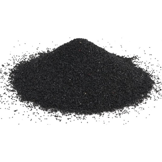 Akvariesand 10 kg Svart 0.2-2 Mm