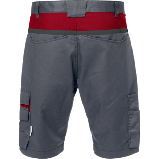 Fristads Shorts 2562 Stfp Grå/röd C56