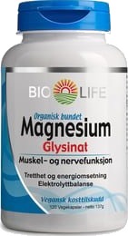 Bio Life Magnesium Glysinat 120kpsl Bio Life Magnesium Glysinat 120kpsl