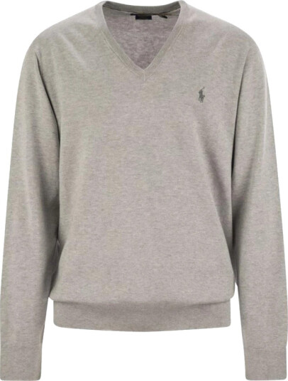 Polo Ralph Lauren Herre Strikkevarer Grå 2XL,