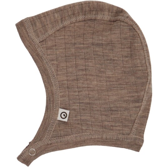 Müsli Walnut Melange Woolly Rib Baby Hjelm 68-74