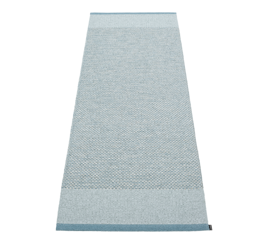 Pappelina Edit matte blå stone metallic tåke 85x260 cm