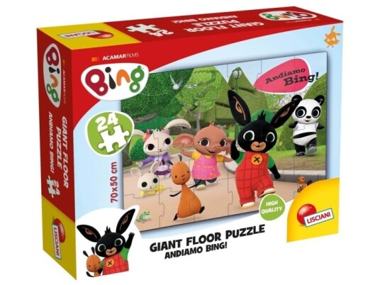 Lisciani Bing Giant Floor 24 Kom Igjen Bing!