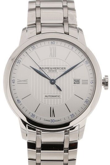 Baume & Mercier Herreklokke M0A10334 Classima Sølvfarget/Stål Baume & Mercier Herreklokke M0A10334 Classima Sølvfarget/Stål