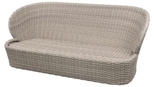 Cane-line Coast 2,5-seters sofa Sand Brun