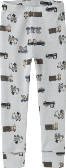Name It Willit Wool Longjohn Blå 116