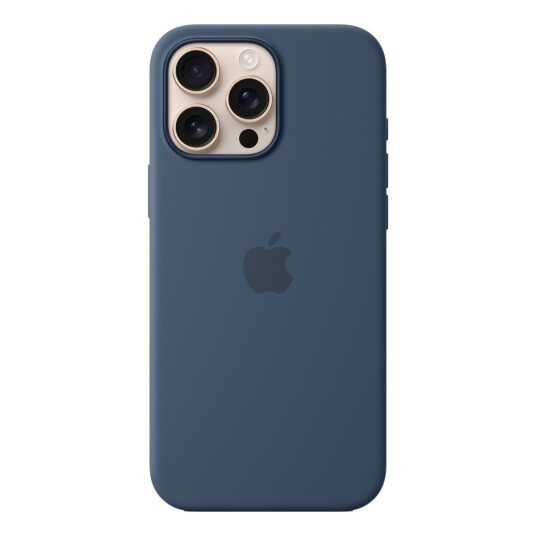 Apple iPhone 16 Pro Max Silikondeksel MagSafe Denim Apple iPhone 16 Pro Max Silikondeksel MagSafe Denim