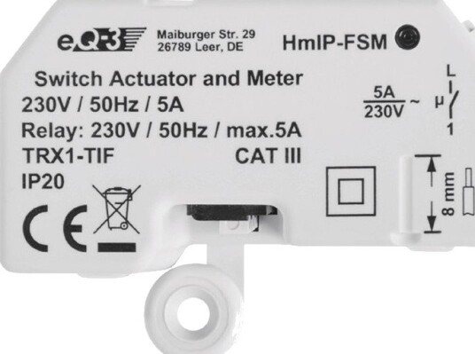 Homematic Aktuator IP 142721A0 Smart Home IP65, 1150 w