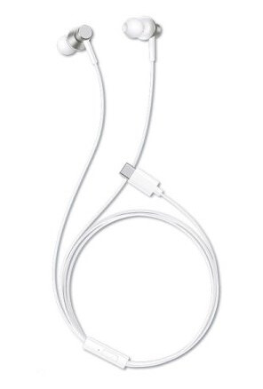 Baseus Encok Cz11 Wired Earphones Moon White
