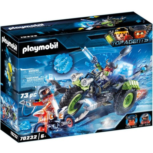 Playmobil Top Agents Arctic Rebels Snøsykkel 70232