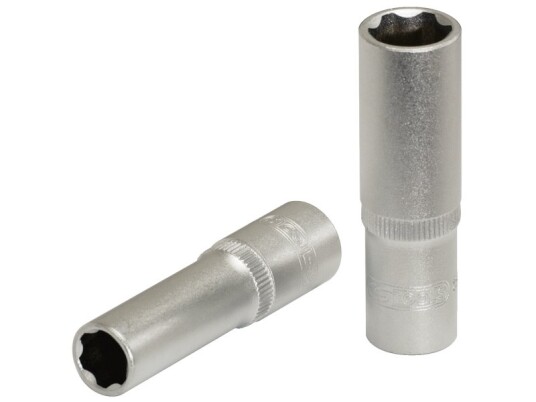 Ks Tools 911.3839, Stikkontakt, 3/8", Metrisk, 1 Hoder, 19 Mm, Kromvanadiumstål
