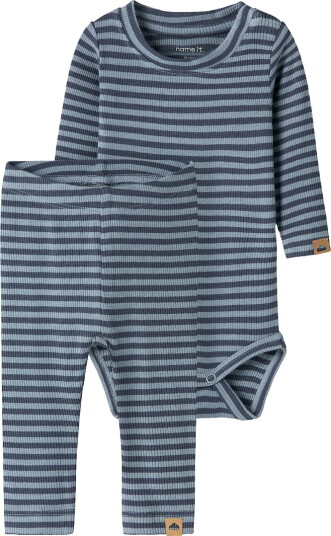Name It Nbmkardio Ls Body Set Blue 80