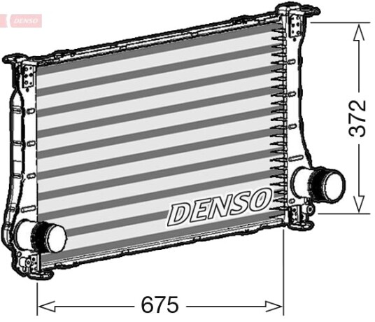 Intercooler DENSO DIT50011 Intercooler DENSO DIT50011