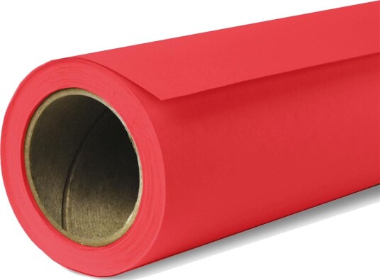 SAVAGE Bakgrunnspapir til foto/video - 2,72x11m - Primary Red SAVAGE Bakgrunnspapir til foto/video - 2,72x11m - Primary Red