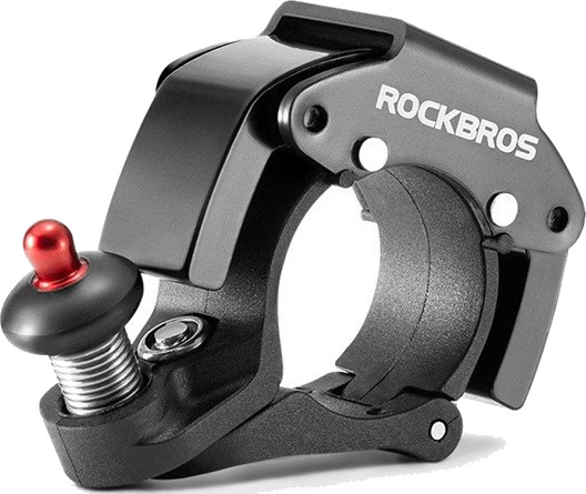 Rockbros Sykkelklokke 34210006001 Form C - Svart Rockbros Sykkelklokke 34210006001 Form C - Svart