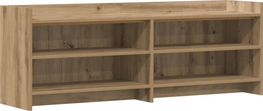 TV skap 135 x 33 x 47 cm Artisan eik Konstruert tre