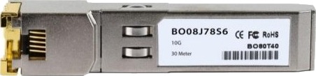Blueoptics Sfp-10G-Rj45-Wg-Bo Kopper 10000 Mbit/S Sfp+ 30 M Metall Rohs Blueoptics Sfp-10G-Rj45-Wg-Bo Kopper 10000 Mbit/S Sfp+ 30 M Metall Rohs