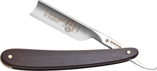 DOVO Straigh Razor 5/8"EbonyWood Black, Brabarossa DOVO Straigh Razor 5/8"EbonyWood Black, Brabarossa