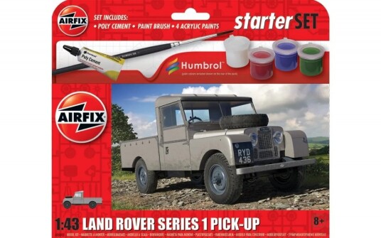 Airfix 1/43 Land Rover Series 1 Modellbygging Startsett