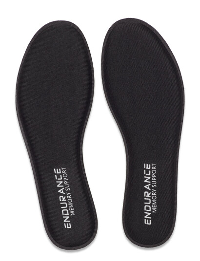 Endurance Endurance Memory Support Insole - Black - 40 Endurance Endurance Memory Support Insole - Black - 40
