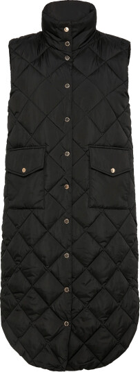 FREE/QUENT Fqolga Waistcoat Black XXL