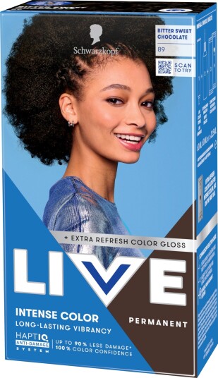Schwarzkopf LIVE Intense Color  89 Bitter Sweet Choc