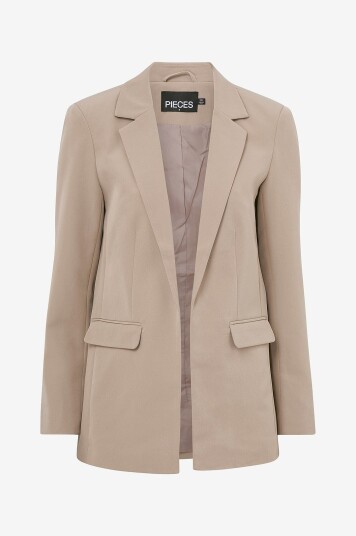 pieces - Dressjakke pcBozzy LS Loose Blazer - Brun