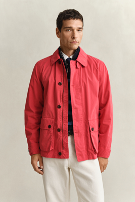 Gant Bomullsjakke fra Decker ROSE RED L Gant Bomullsjakke fra Decker ROSE RED L