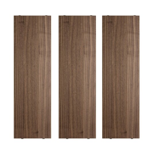 String hylleplate valnøtt 58x20 cm 3-pk String hylleplate valnøtt 58x20 cm 3-pk