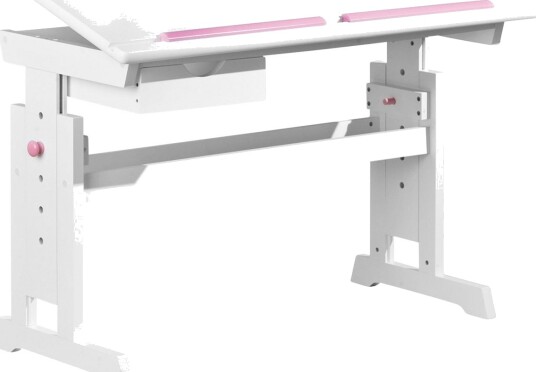 Selena Skrivebord Barn - Hvit/Rosa
