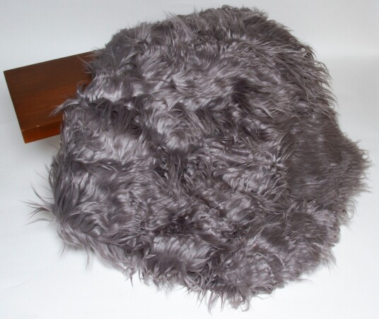 Pledd - Pels - 170x100 cm - Sten