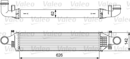 Intercooler VALEO 818623