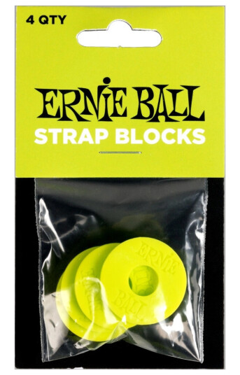 Ernie Ball EB 5622 Strap Blocks Grønn 4 pc
