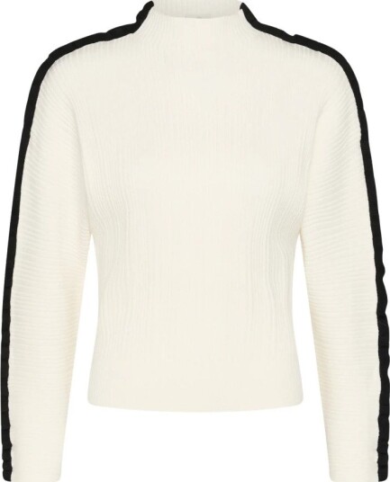Kaffe Dame Strikkevarer Hvit XL,