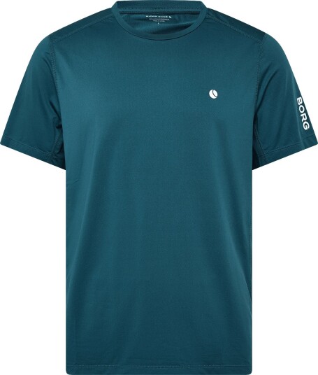 Björn Borg Ace Mesh Panel T Shirt   REFLECTING POND   XXL