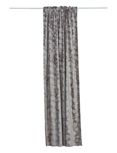 Noble House Bo Curtain Velvet 2-Pack - Beige - 130X240CM x 130
