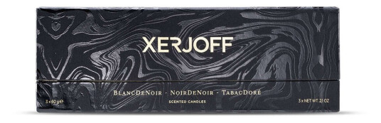 Xerjoff Scentimento Candle Gift Set Black 3 x 60 g