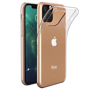 Antiskli iPhone 11 Pro Max TPU-deksel Gjennomsiktig