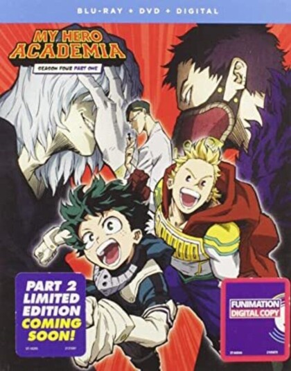 My Hero Academia Sesong 4 Del 1 Bluray My Hero Academia Sesong 4 Del 1 Bluray
