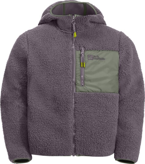 Jack Wolfskin Kids' Ice Curl Hood Jacket Wild Blossom 104