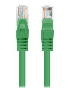 Lanberg Koblingskabel Rj-45 Hann Til Rj-45 Hann 7.5 M 4.8 Mm U/Utp Uskjermet Cat 5/5E Med Støvel Uten Hindringer Green Ral6024