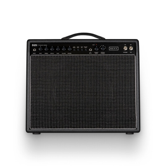 Revv Dynamis D25 25/5-watt Tube Combo 1x12” Black 6v6