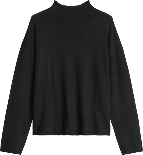 Marc O"Polo Pullovers Lsl Stand Up Collar   COAL GREY MELANGE   XS