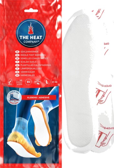 Heat Fotvarmer Hvit L/XL | Tilbehør