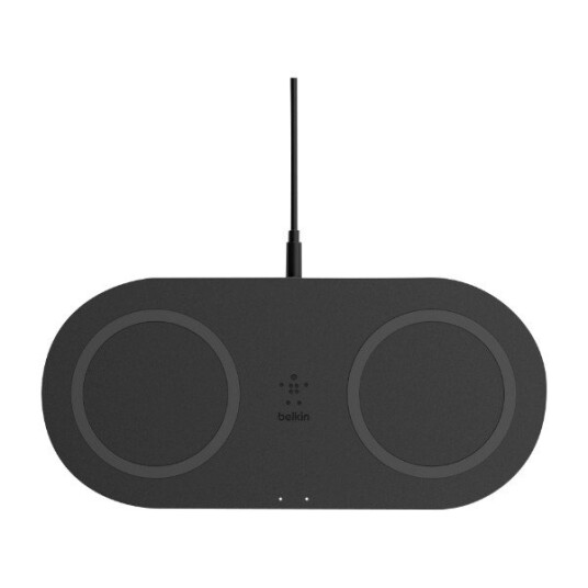 Belkin Dual Wireless Charging Pad 2x15w Svart