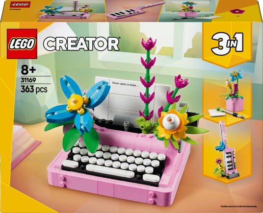 LEGO LEGO Creator - Skrivemaskin med blomster (31169)